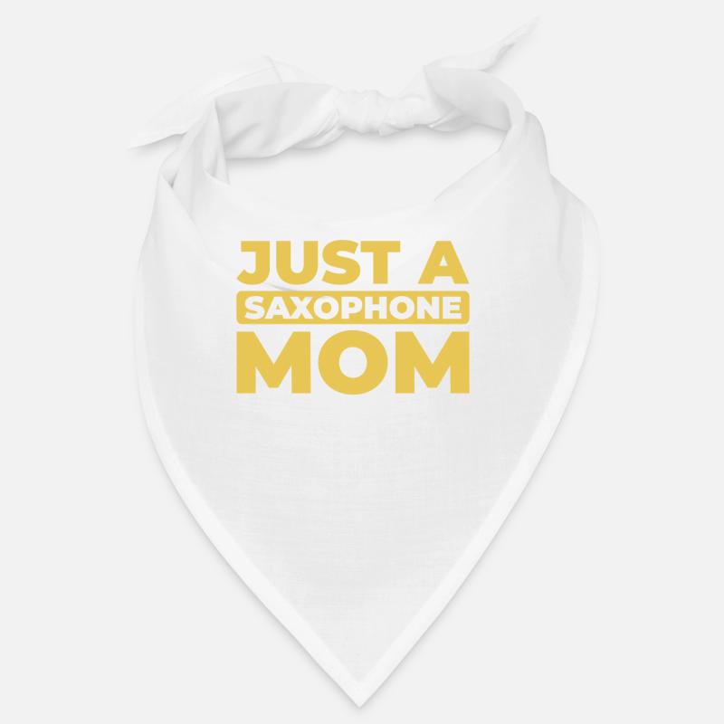 Saxophon Saxofon Juste une maman saxophone Bandana
