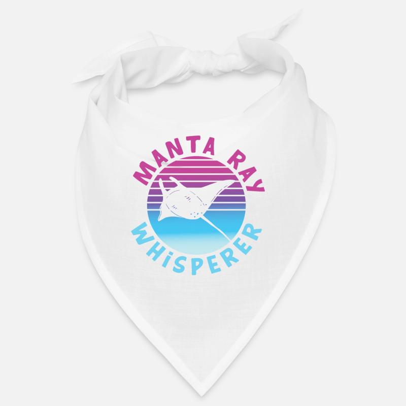Ocean Animal Diving Stingray Manta Rays Bandana