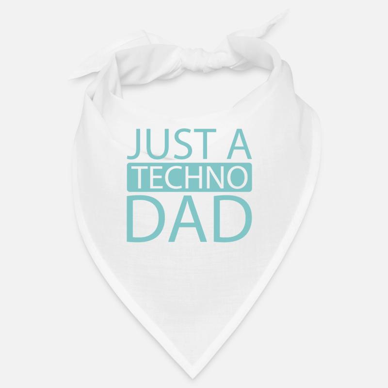 Techno Raver Just A Techno Dad Bandana