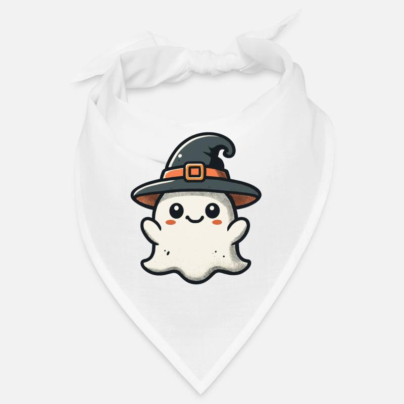 Funny Witch Ghost Spooky Party Bandana