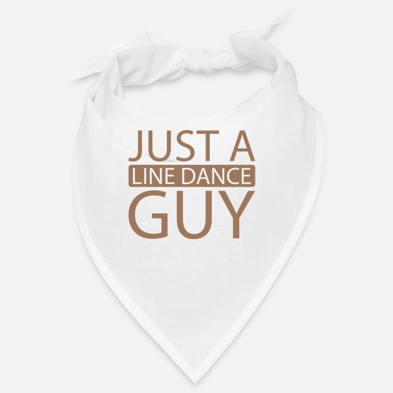 Line Dance Just A Line Dance Guy Bandana