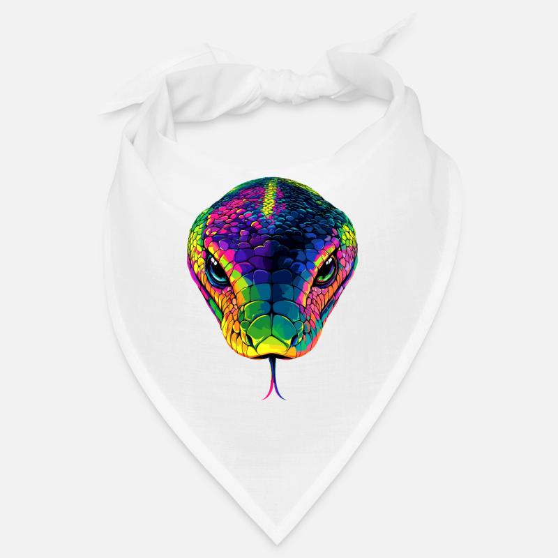 Schlange Python Kobra Mamba Klapperschlange Snake Bandana