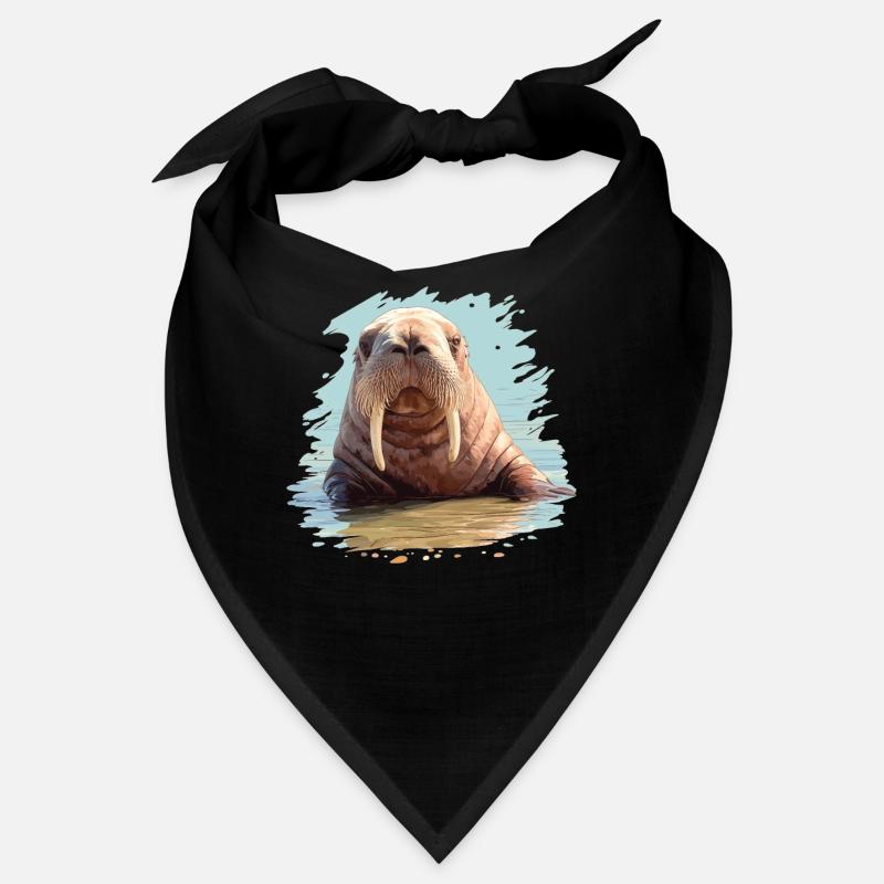 Morse Walrosse Walross Bandana