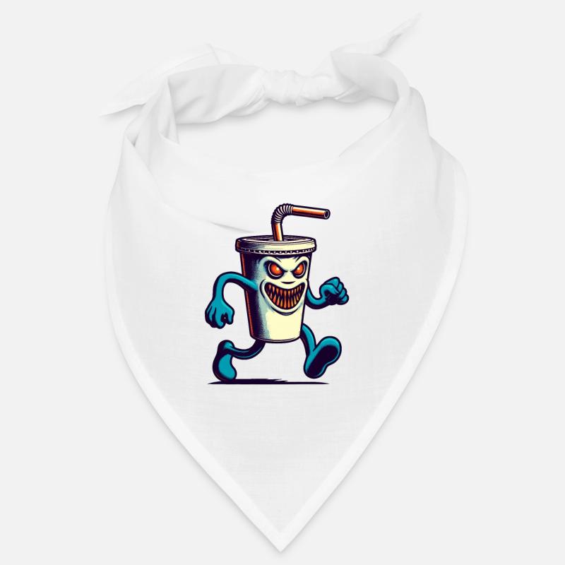 Scary Monster Drinking Cup Drinks Bandana