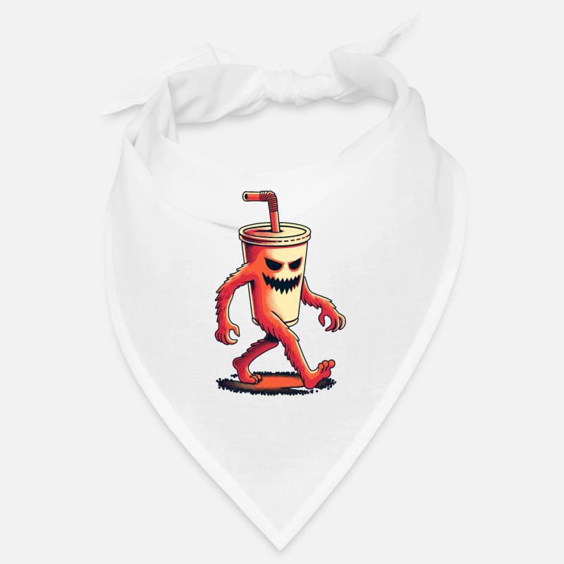 Scary Monster Drinking Cup Drinks Bandana