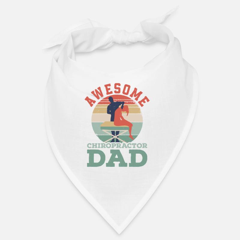 Awesome Chiropractor Dad Physical Therapist Chirop Bandana