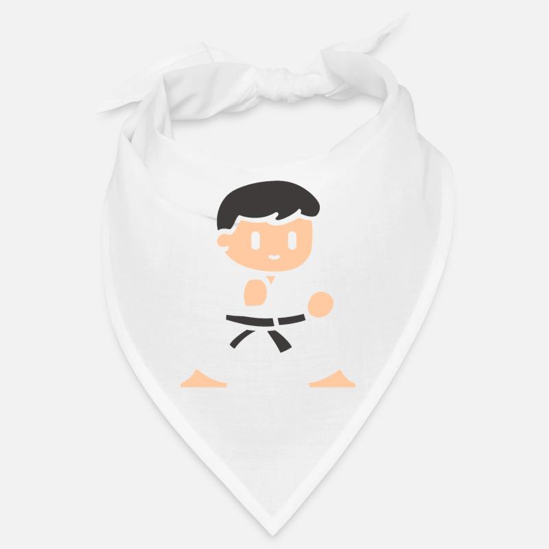 karate - Bandana - blanc