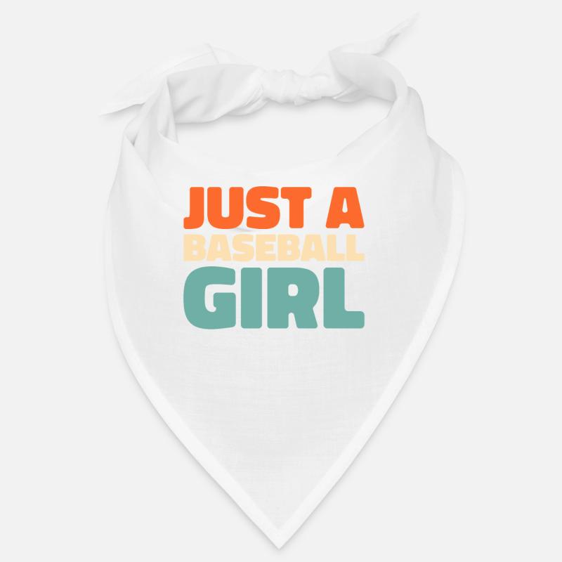 Baseball Juste une fille de baseball Bandana