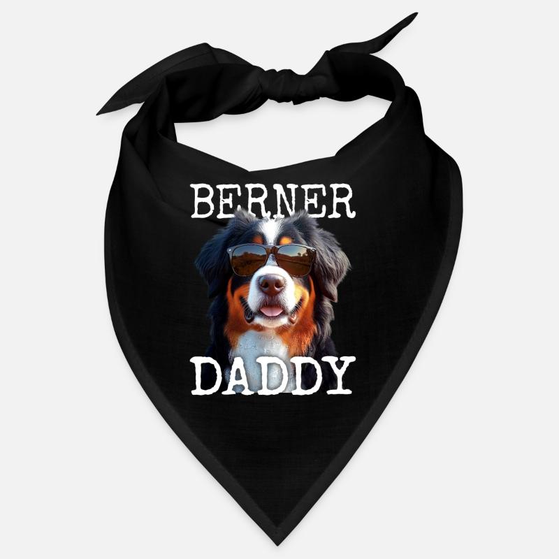Bernese Mountain Dog Dad Dad Father's Day Bernese Daddy Bandana