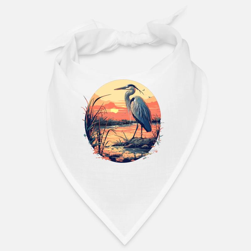 Héron Reiher Bandana