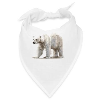 Polar Bear Eisbären Eisbär - Bandana - Weiß - Vorne