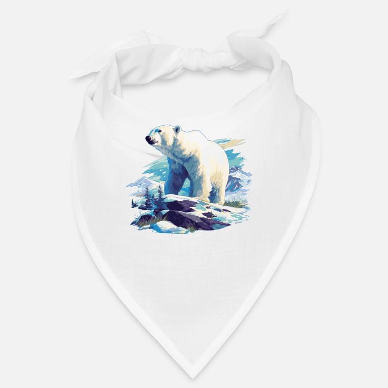 Polar Bear Eisbären Eisbär Bandana