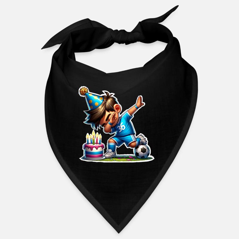 Fußball Dabbing Geburtstag Kinder Bandana