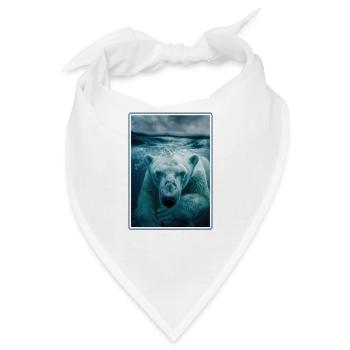 Polar Bear Eisbären Eisbär - Bandana - Weiß - Vorne