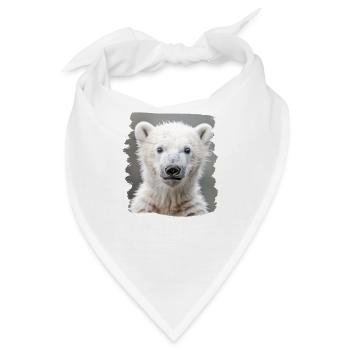 Polar Bear Eisbären Eisbär - Bandana - Weiß - Vorne
