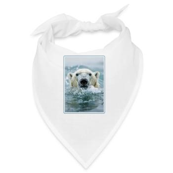 Polar Bear Eisbären Eisbär - Bandana - Weiß - Vorne