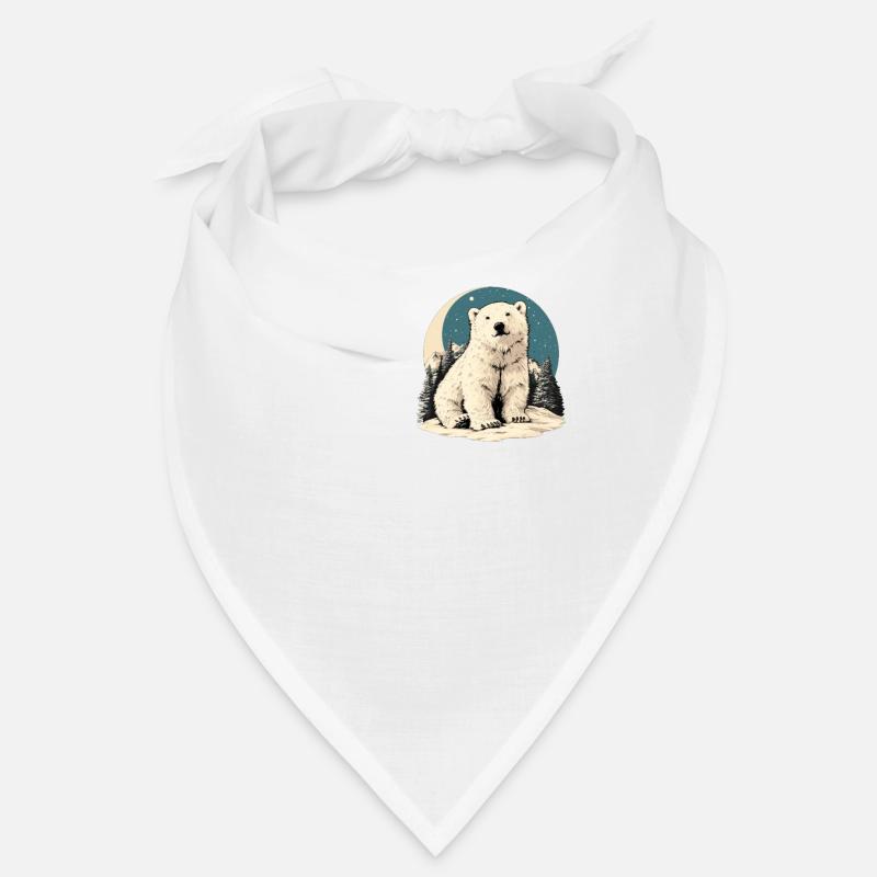 Polar Bear Eisbären Eisbär Bandana