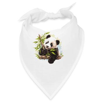 Giant Panda Große Pandas Großer Panda - Bandana - Weiß - Vorne