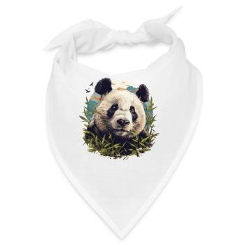 Giant Panda Große Pandas Großer Panda - Bandana - Weiß - Vorne