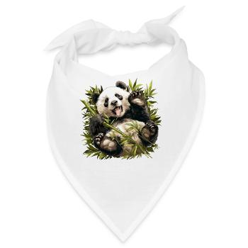 Giant Panda Große Pandas Großer Panda - Bandana - Weiß - Vorne