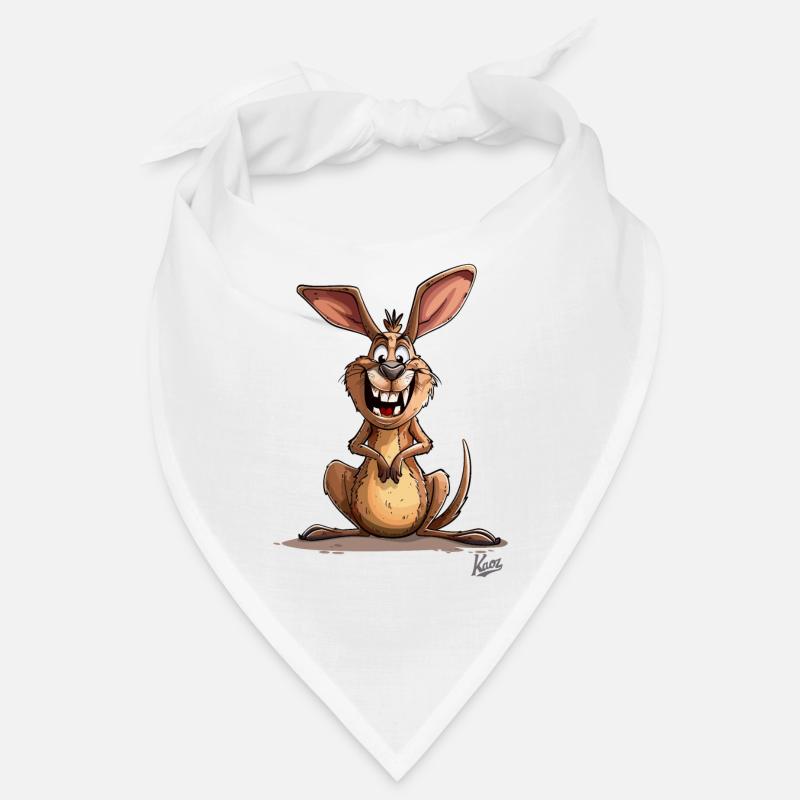 Funny Crooked Teeth: The Crazy Kangaroo Bandana