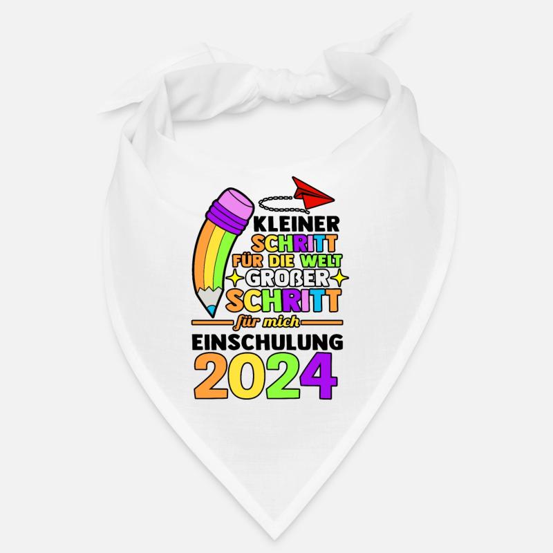 1. Klasse Schulkind Schulanfang Einschulung Bandana