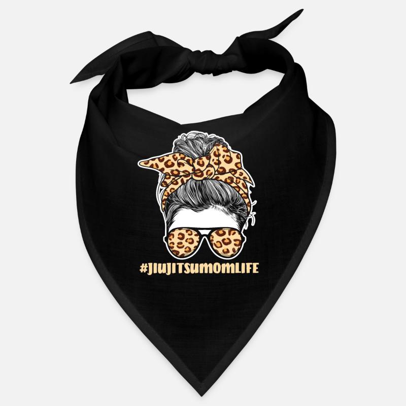JiuJitsu MomLife Leopard Pattern Bandana