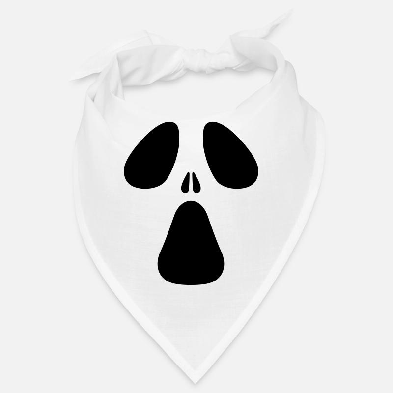 AC Designs Halloween Ghost Face Bandana