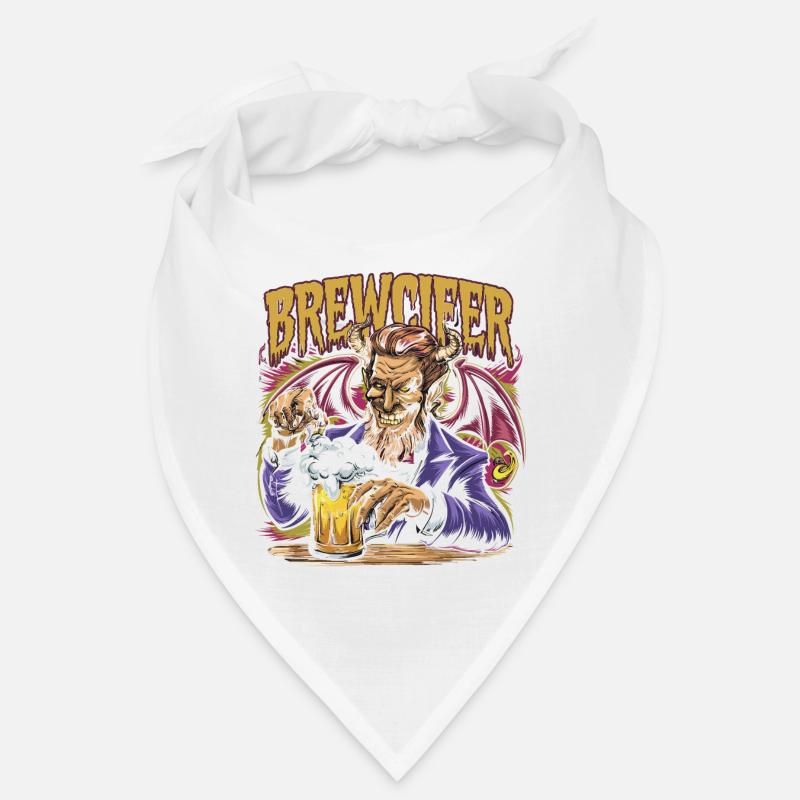 Brewcifer Devil Beer Lover Halloween Bandana