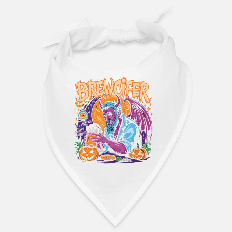 Brewcifer Devil Beer Lover Halloween Bandana