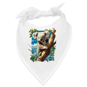 Koalas Koala - Bandana - Weiß - Vorne