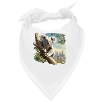 Koalas Koala - Bandana - Weiß - Vorne