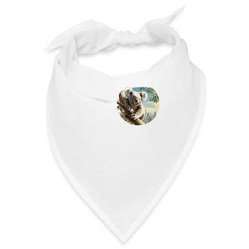 Koalas Koala - Bandana - Weiß - Vorne