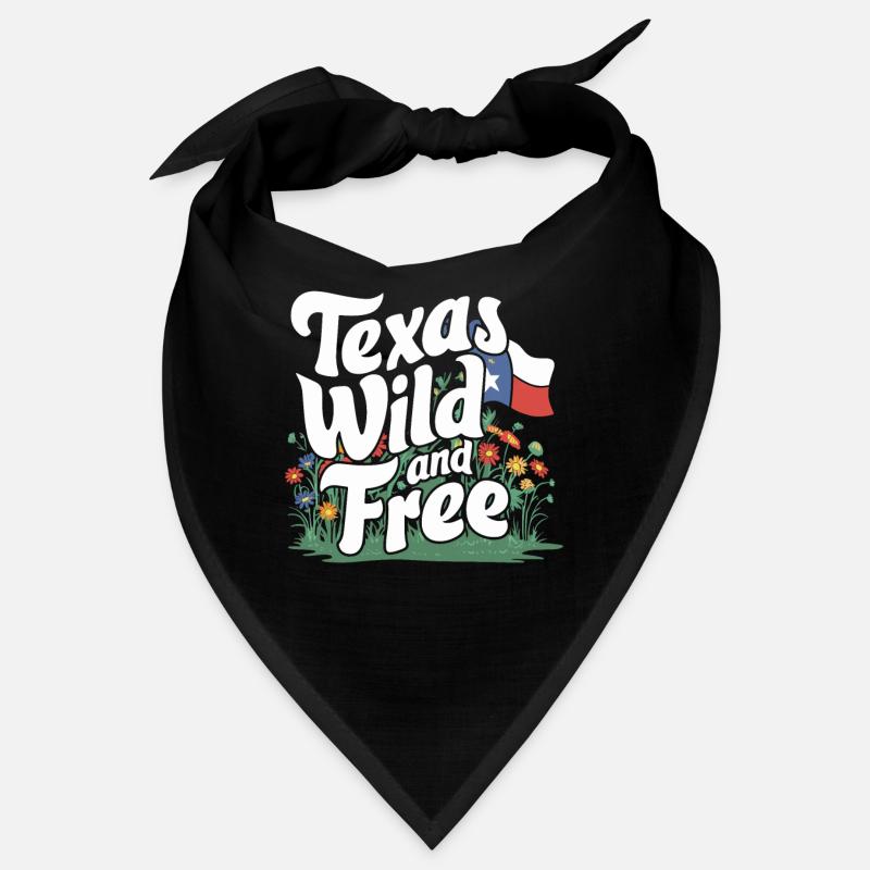 Texas Fleurs sauvages Saison Champs Fleurs Texas Bandana