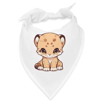 Cougar Berglöwen Berglöwe - Bandana - Weiß - Vorne
