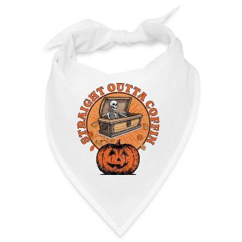 Direkt aus dem Sarg - Bandana - Weiß - Vorne