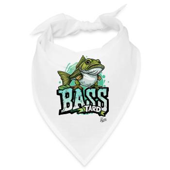 Horror Seebarsch der Bastard Fisch - Bandana - Weiß - Vorne