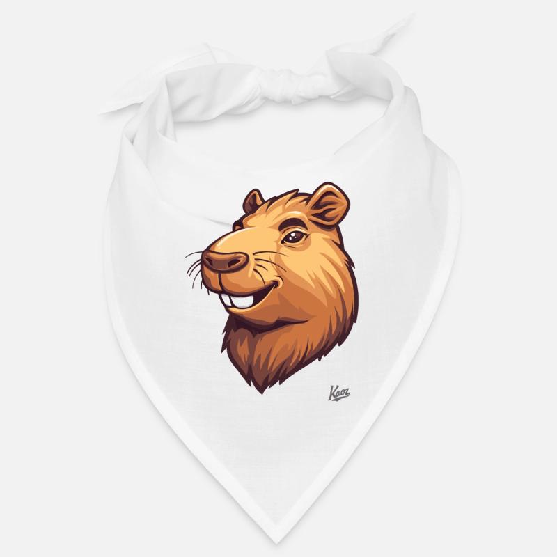 Das lustige, hübsche Capybara Bandana