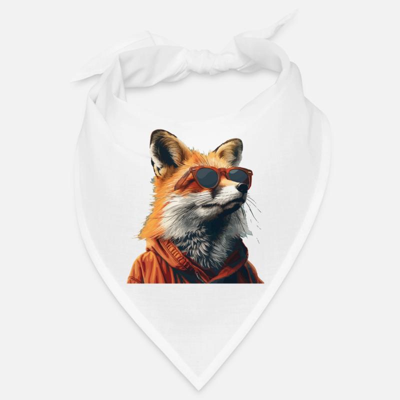 Lusitger Fox avec lunettes de soleil Bandana