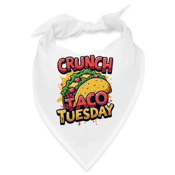 TACO DIENSTAG - Bandana - Weiß - Vorne