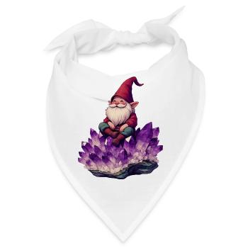 Gnom - Bandana - Weiß - Vorne