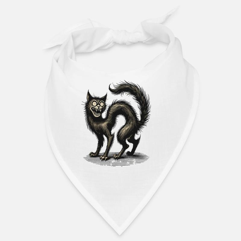 Magical Witch Cat Horrific Horror Cat Bandana