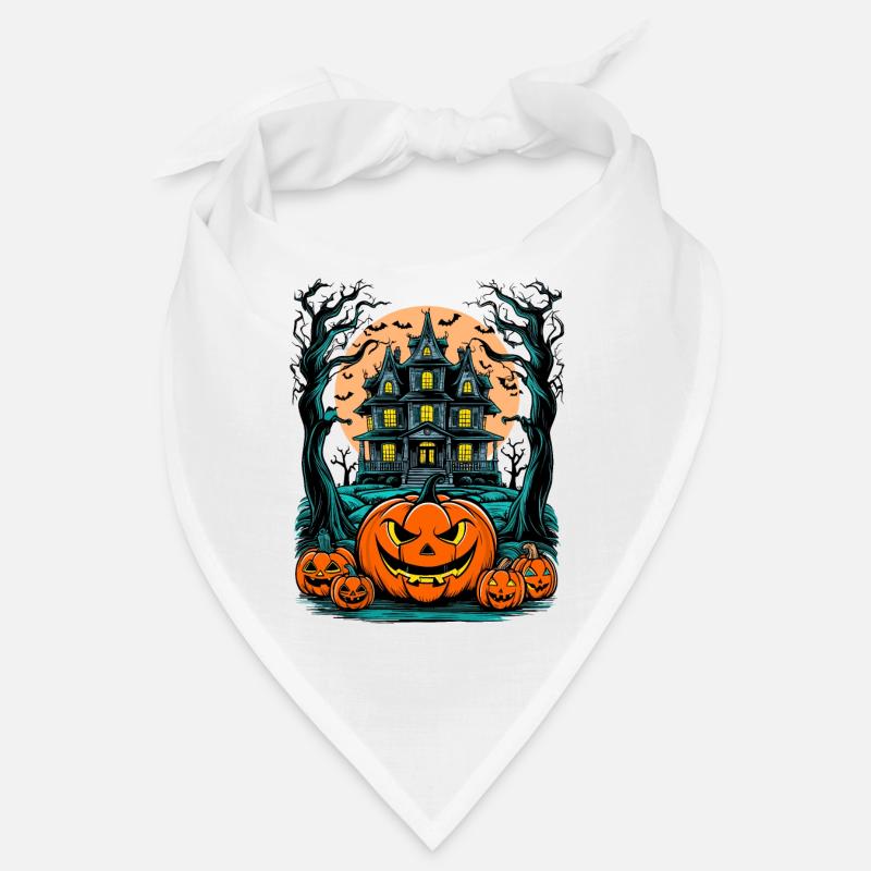 Spooky Haunted House Spooky Haunted Villa Bandana