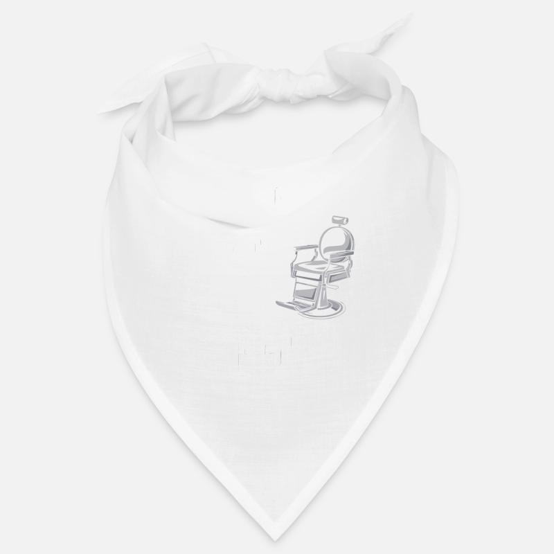 Vibrations de salon de coiffure et coupes de cheveux classiques pour - Bandana - blanc