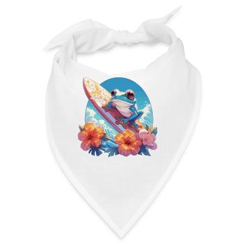 Tree Frog Laubfrösche Laubfrosch - Bandana - Weiß - Vorne
