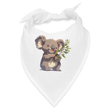 Koalas Koala - Bandana - Weiß - Vorne