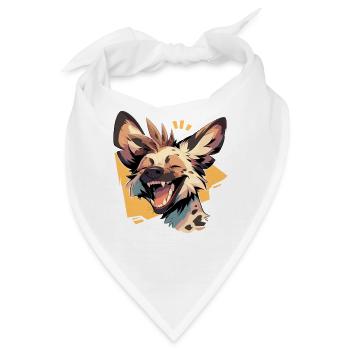 Wild Dog Wildhunde Wildhund - Bandana - Weiß - Vorne