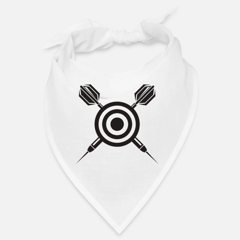 Cible en cible avec des flèches Bandana
