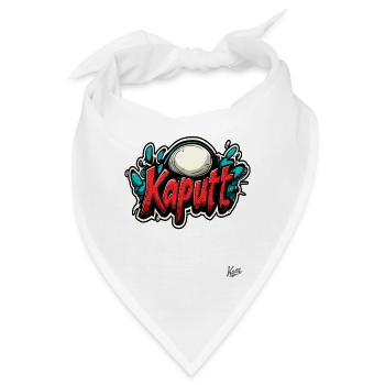 Kaputt: Meisterwerke der Zerstörung - Bandana - Weiß - Vorne