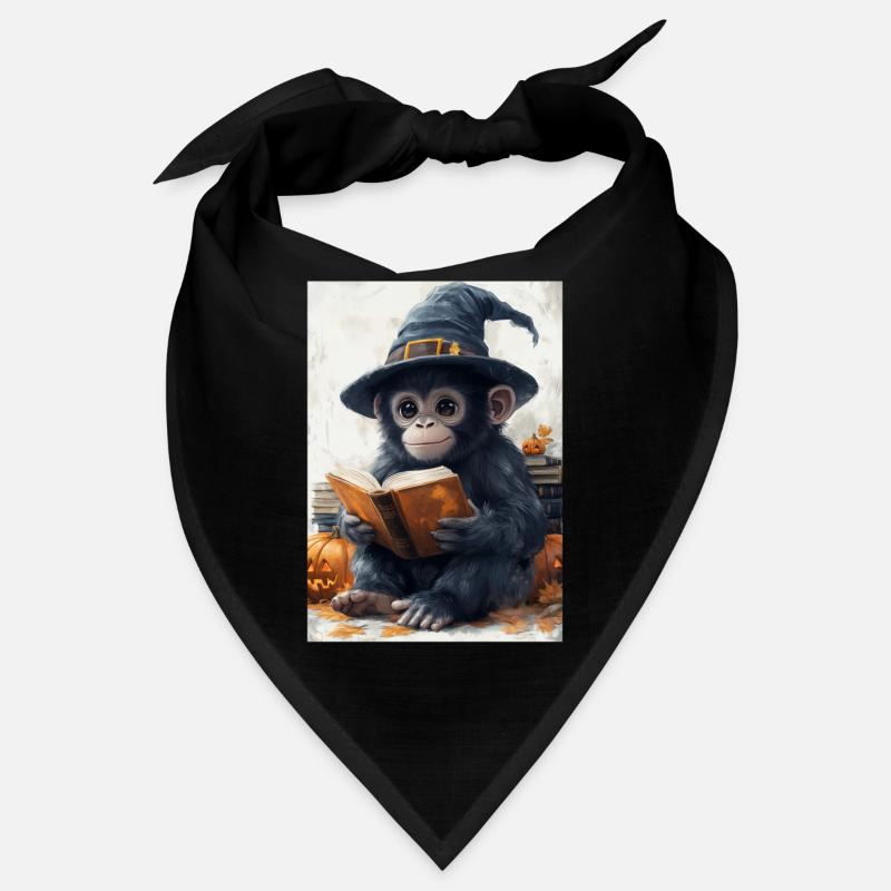 Halloween Geschenk Frauen Affe Männer Kinder Deko Bandana